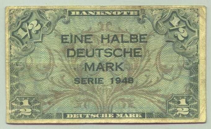 R Deutschland Halbe Deutsche Mark Serie Original