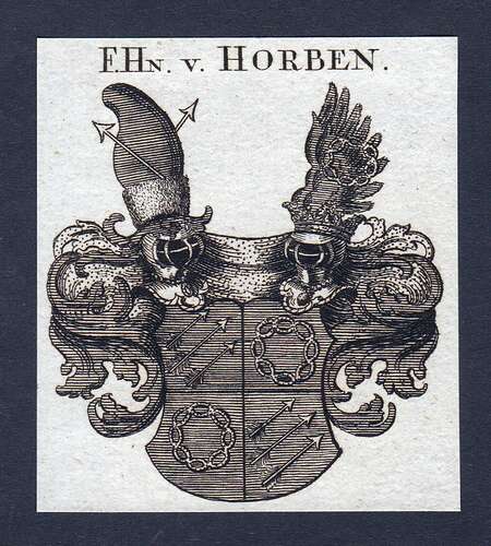 F Hn V Horben Horben Baden W Rttemberg Wappen Adel Coat Of Arms