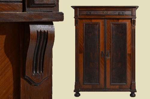 Antikes Jugendstil Schrank Kommode Vertiko von 1910