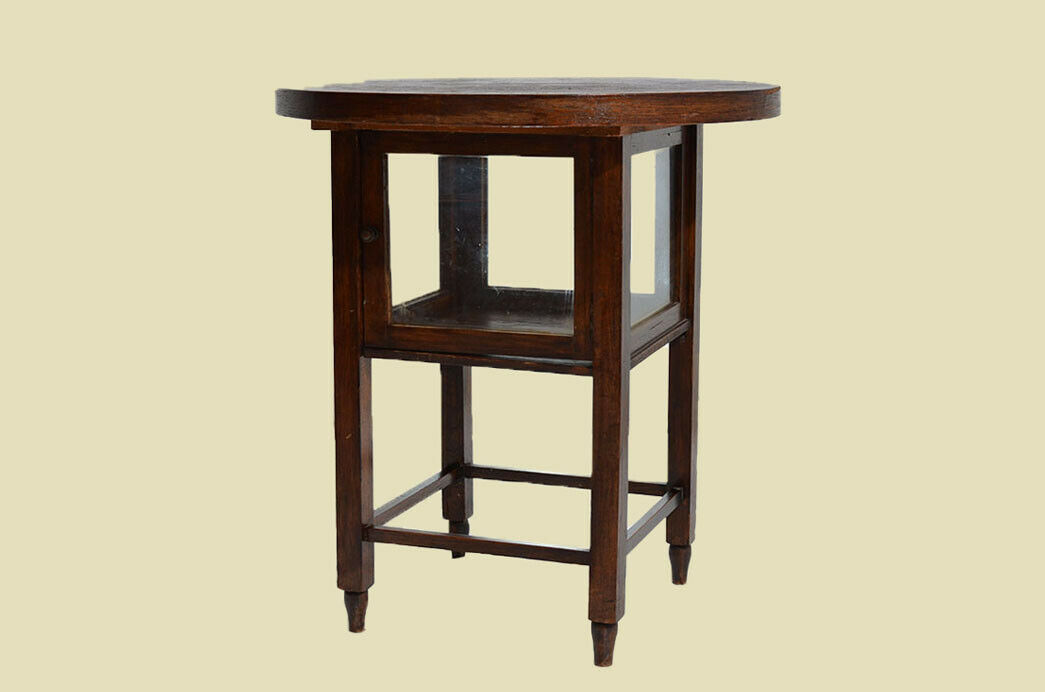 Antiker Art Deco Beistelltisch Rauchtisch Teetisch von 1920 | antik.de