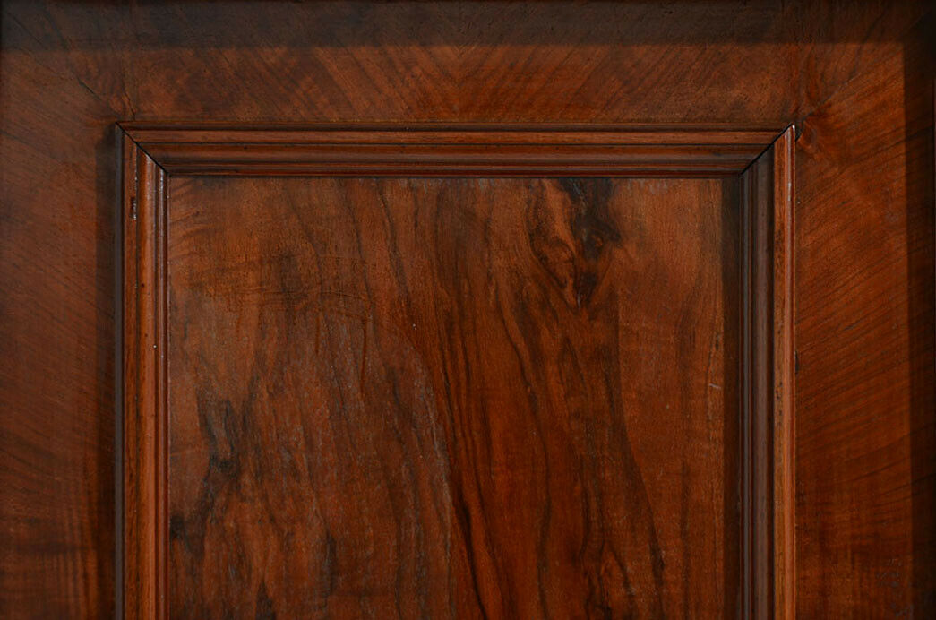 Antiker Gründerzeit Nußbaum Kleiderschrank Schrank von 1880 | antik.de