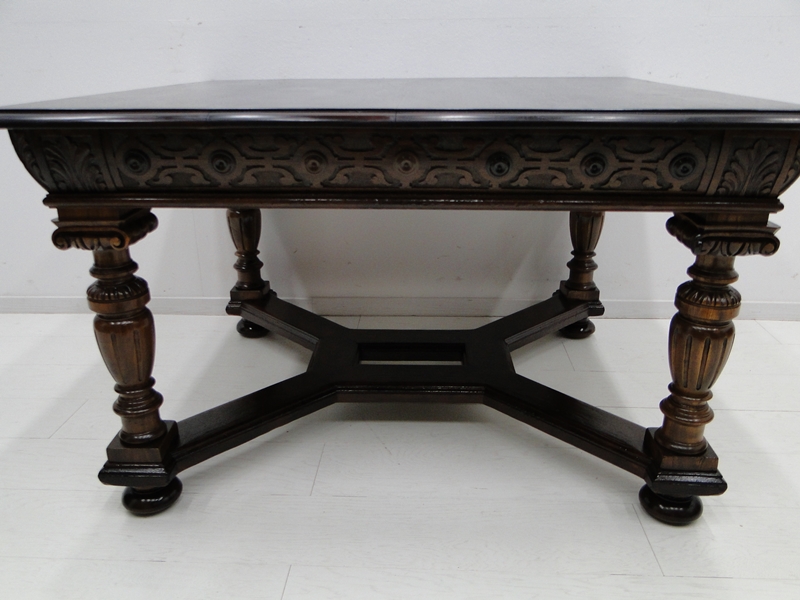 4791-Historismustisch-Esstisch-Gründerzeit-Tisch-Historismus