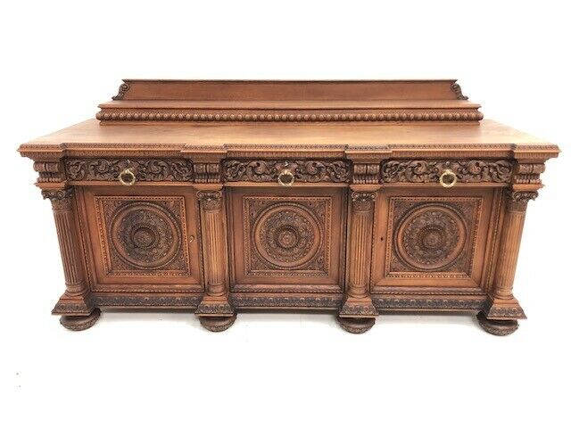 5529-Historismusanrichte-Gründerzeit-Buffet-Historismus-Anrichte