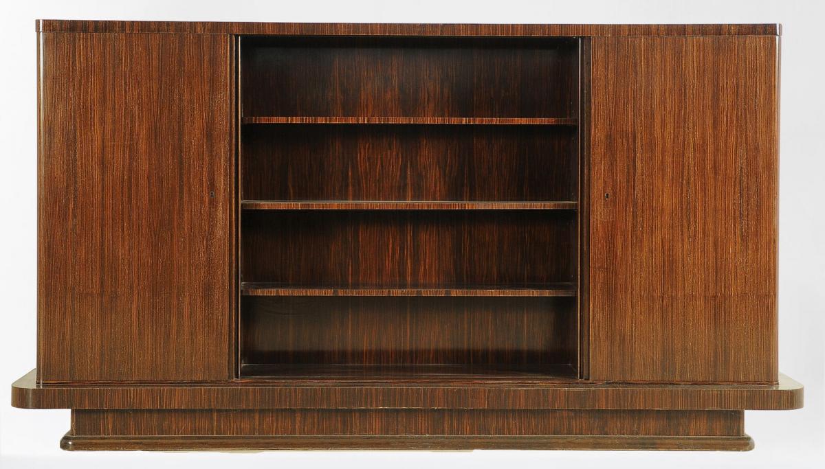 Eleganter Bauhaus Bücherschrank aus Palisanderholz Antik Kolosseum