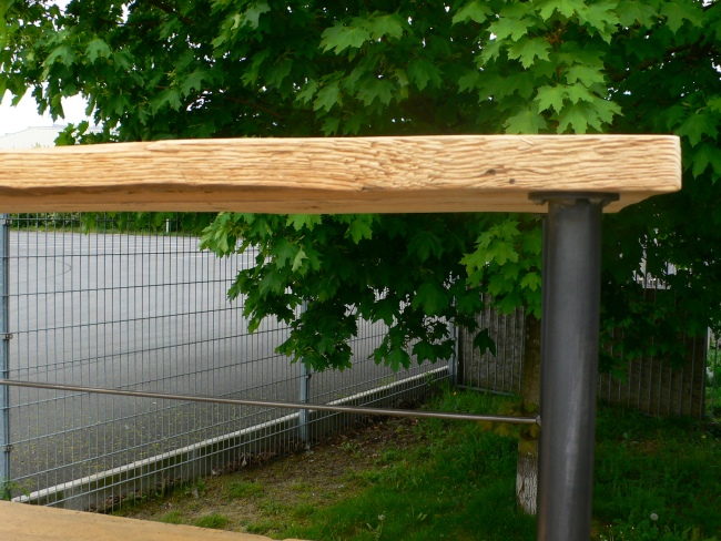 Regal Industrie Design Eisen Holz Bücherregal Industrial Küchenregal