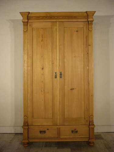 Schrank antik Weichholz Gründerzeit zerlegbar um 1900 Jhd.