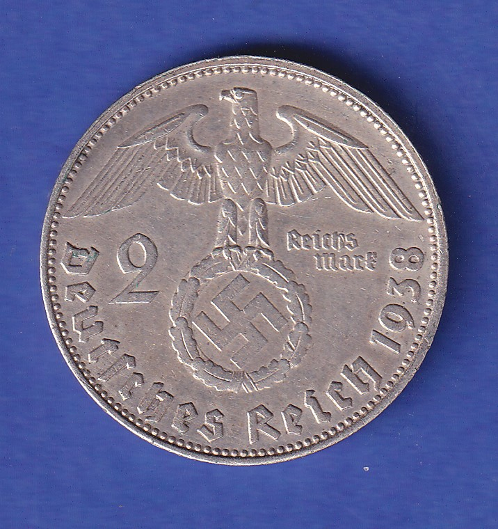 Deutsches Reich Silberm Nze Reichsmark Paul V Hindenburg Mit Hk