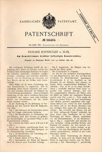 Original Patentschrift R Bornm Ller In Suhl I Th