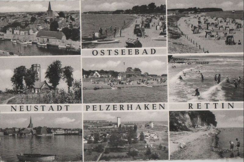 Neustadt Holstein mit Pelzerhaken und Rettin ca. 1960 Nr. 0060231 oldthing Ansichtskarten Neustadt Holstein mit Pelzerhaken und Rettin ca. 1960 Nr. 0060231 oldthing Ansichtskarten