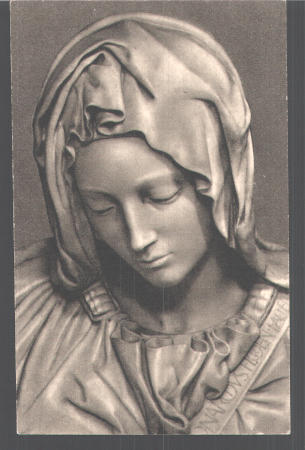 ... Andreas Stegmair von Überacker, 1894-1967, Jungfrau Maria rückseitig 1