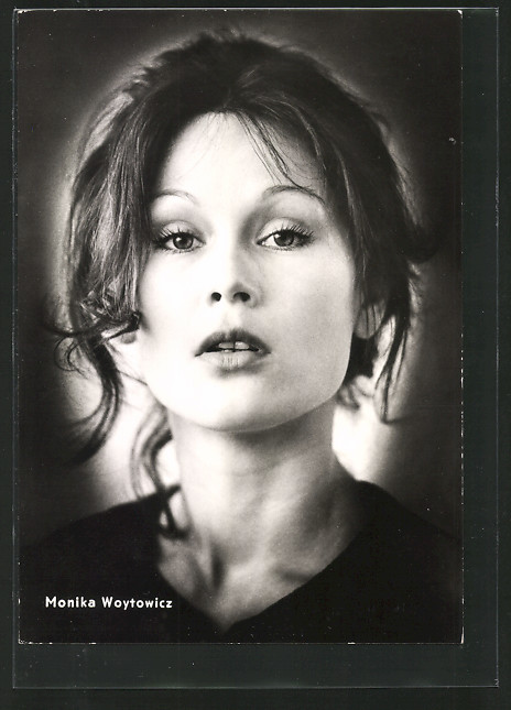 AK Portrait der Schauspielerin Monika Woytowicz 0 ...