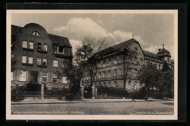 Ak Hamburg Eppendorf Allgemeines Krankenhaus Eppendorf Hautklinik U