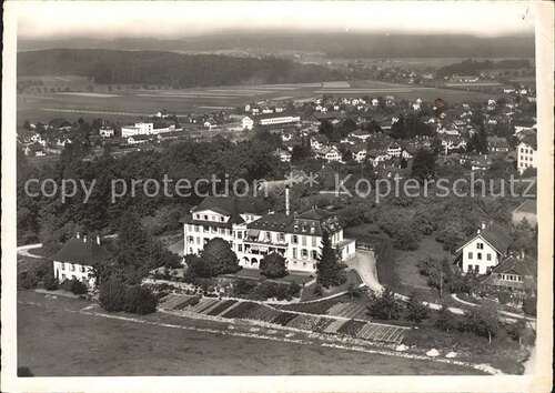 Herzogenbuchsee Fliegeraufnahme Bezirksspital Kat Herzogenbuchsee Nr