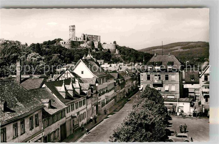 AK Ansichtskarte Koenigstein Taunus Hauptstrasse Ruine Kat