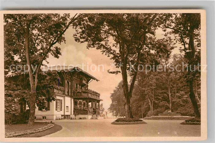 Ak Ansichtskarte Koenigstein Taunus Kurhaus Und Kurpark Kat