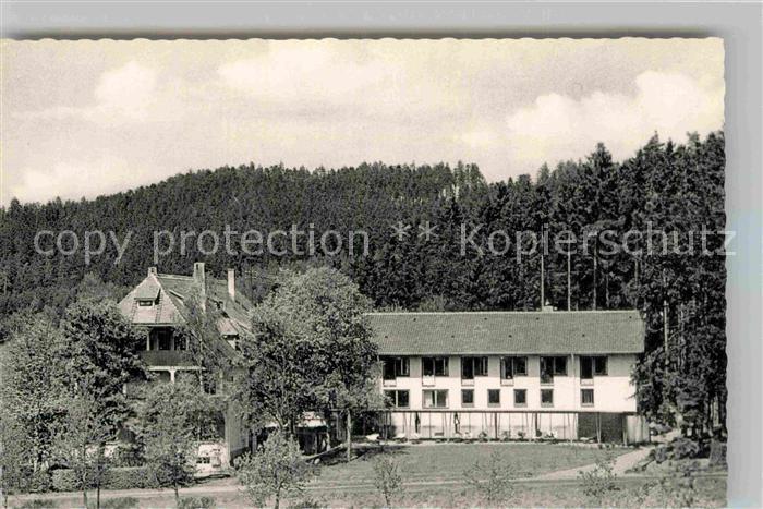 Ak Ansichtskarte Bad Duerrheim Landessolbad Kat Bad Duerrheim Nr