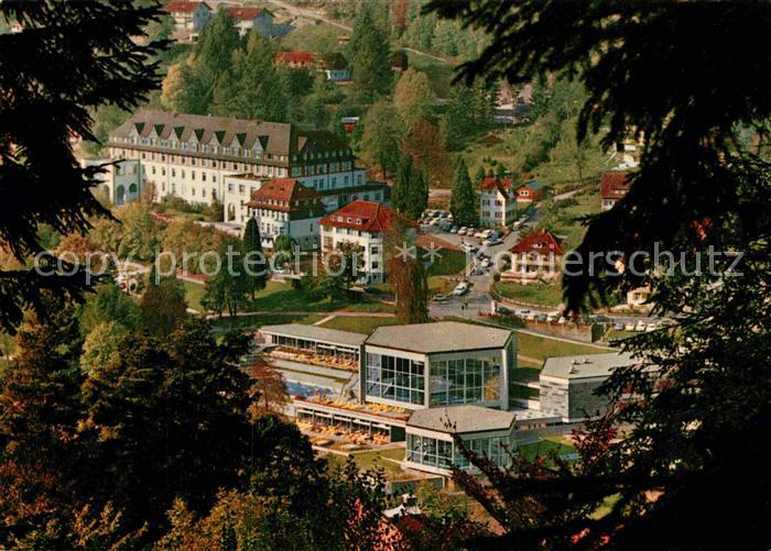 Ak Ansichtskarte Bad Wildbad Thermal Bewegungsbad