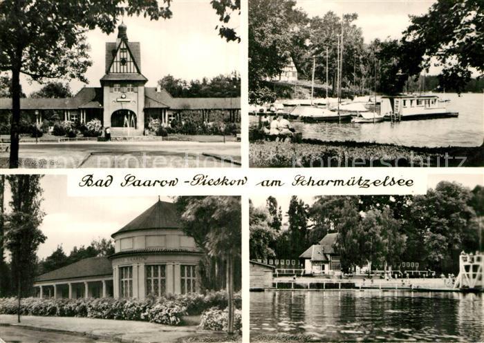 Ak Ansichtskarte Bad Saarow Pieskow Am Scharmuetzelsee Moorbad Kat