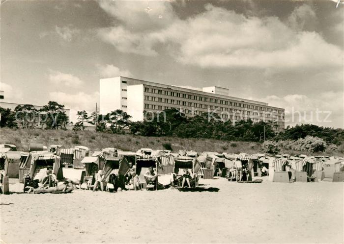 AK Ansichtskarte Zinnowitz Ostseebad Ferienheim Roter Oktober Nr