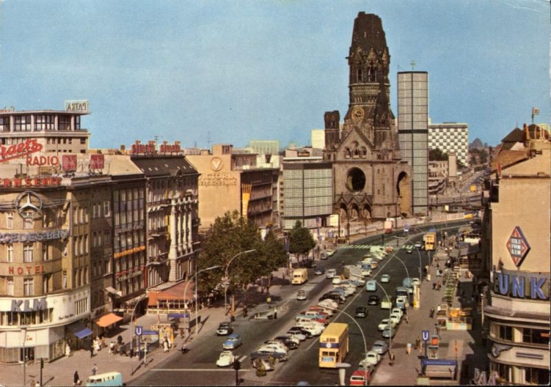 Charlottenburg Berlin Kurfürstendamm und Kaiser Wilhelm