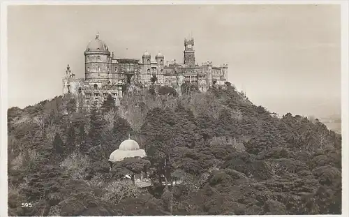 2992. 1930er Jahre. Ungelaufene Photoansichtskarte vom Schloß Pena im Lisboa. Q1!