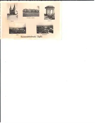004. Im 1938 gelauft Photoansichtskarte vom Kaisersteinbruch. T1/2!