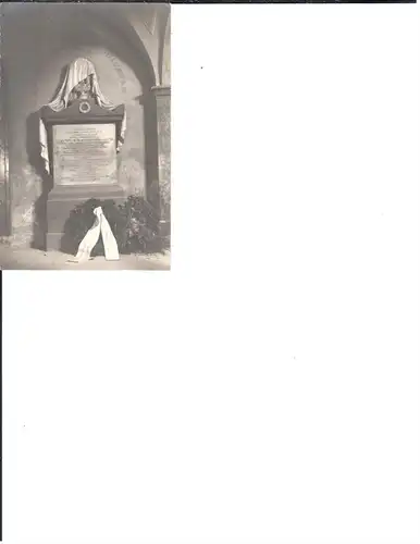 006.  1920er Jahren, ungelauft Photoansichtskarte vom Grabendenkmal Joseph Haydn im Eisenstadt. T1!