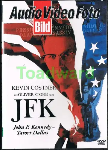 DVD "JFK - Tatort Dallas" 2003, Kevin Costner, Joe Pesci, Sissy Spacek, Tommy Lee Jones