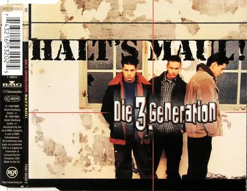 3. Generation - Halt's Maul [CD-Single]