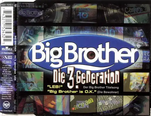 3e génération - Leb (Big Brother) [CD-Single]