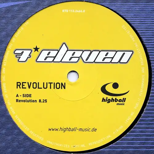 7 Eleven - Révolution [12&quot; Maxi]