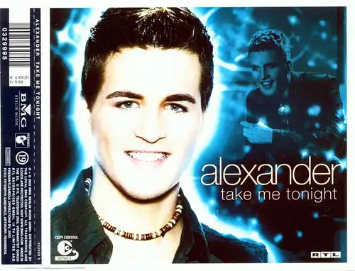 Alexander - Take Me Tonight [CD-Single]