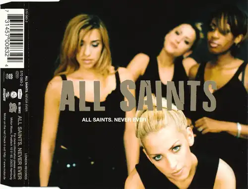 All Saints - Never Ever [CD-Single]