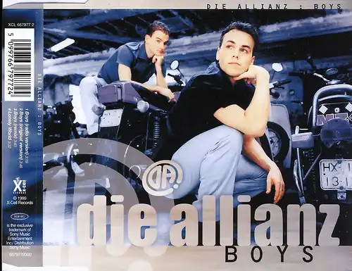 Alliance - Boys [CD-Single]