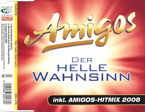 Amigos - Der Helle Wahnsinn [CD-Single]
