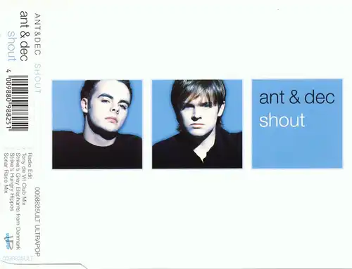Ant & Dec - Shout [CD-Single]