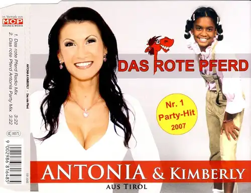 Antonia Aus Tirol - Das Rote Pferd [CD-Single]