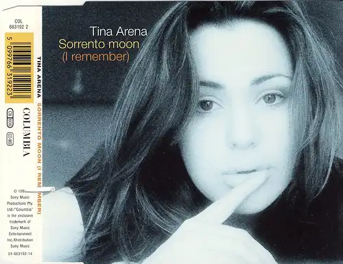 Arena, Tina - Sorrento Moon (I Remember) [CD-Single]