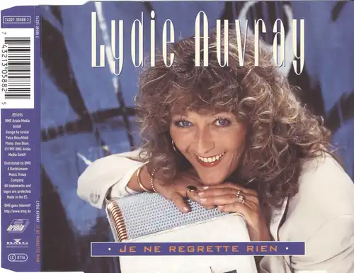 Auvray, Lydie - Je Ne Regrette Rien [CD-Single]