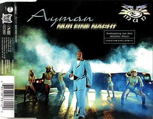 Ayman - Nur Eine Nacht [CD-Single]
