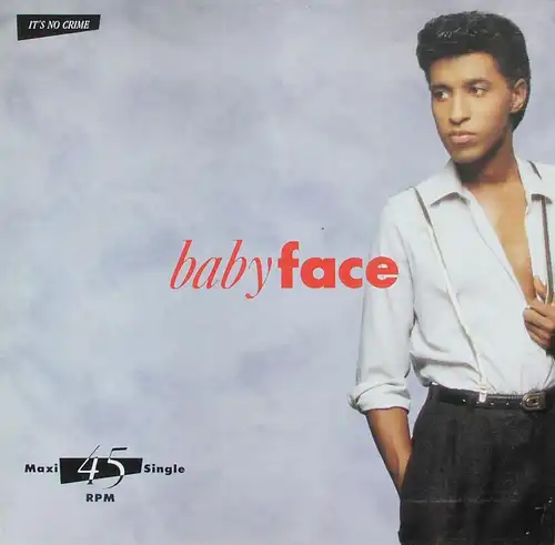 Babyface - It&#039;s No Crime [12&quot; Maxi]