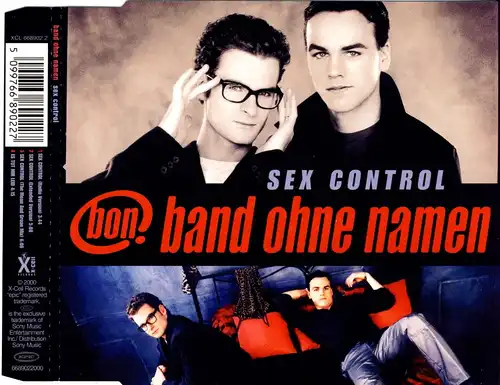 Band Ohne Namen - Sex Control [CD-Single]