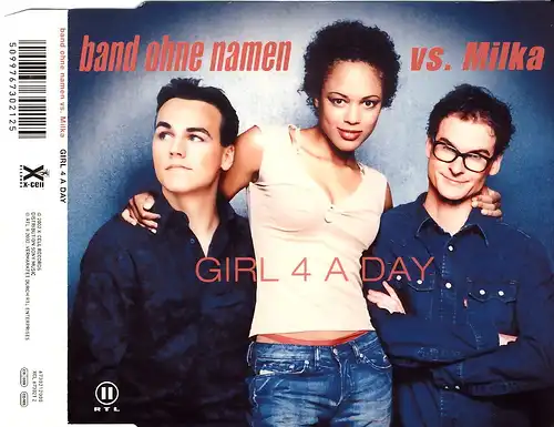 Band Ohne Namen vs. Milka - Girl 4 A Day [CD-Single]