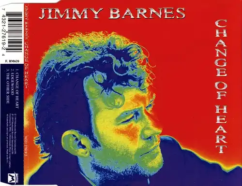 Barnes, Jimmy - Change Of Heart [CD-Single]