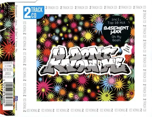 Basement Jaxx - U Don&#039;t Know Me [CD-Single]