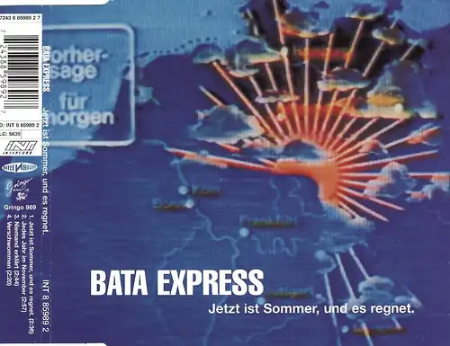 Bata Express - Jetzt Ist Sommer, Und Es Regnet [CD-Single]