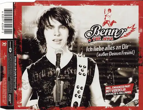 Benny & The Jets - J'aime Tout À Toi (sauf ton ami) [CD-Single]