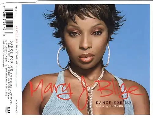 Blige, Mary J. - Dance For Me [CD-Single]