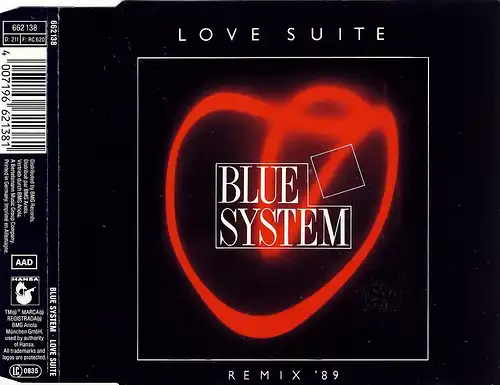 Blue System - Love Suite [CD-Single]