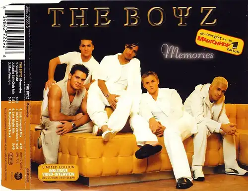 Boyz - Memories [CD-Single]